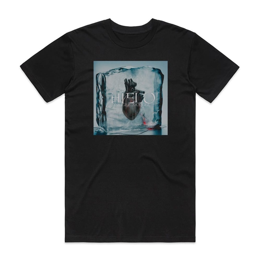 Daddy Yankee Hielo Album Cover T-Shirt Black